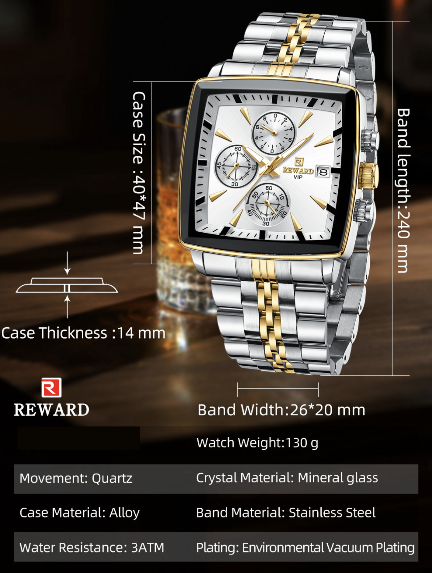 Reward Vesper Silver - 8