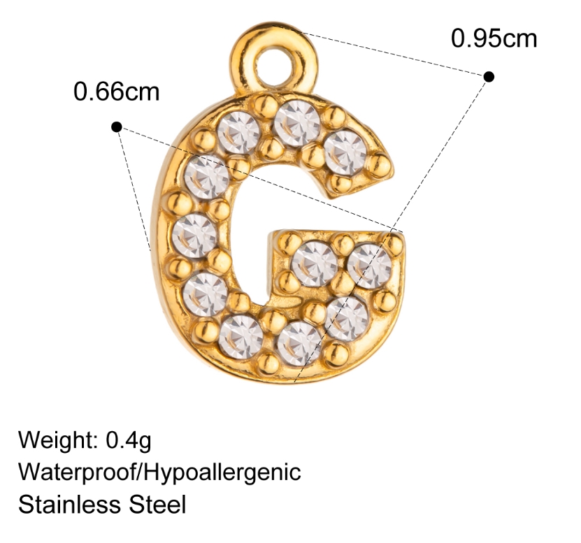 Céleste Charm Teresa Gold