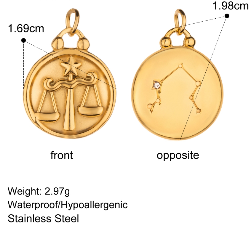Céleste Charm Livia Gold