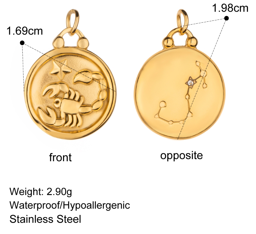 Céleste Charm Lorenza Gold