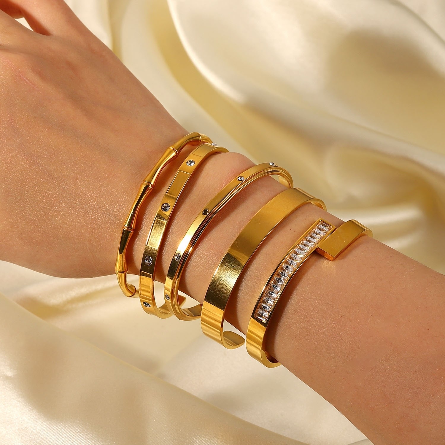 Céleste Bangle Roxanne 18K Gold - 6