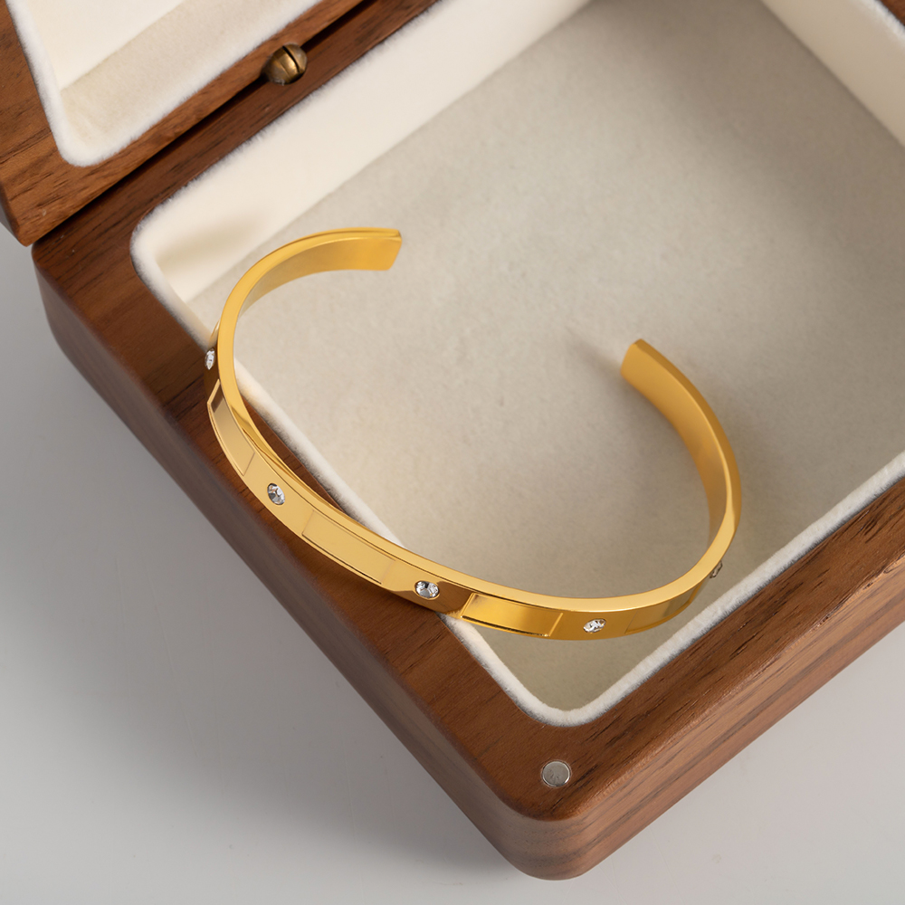 Céleste Bangle Roxanne 18K Gold - 4