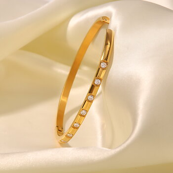 Céleste Bangle Séverine 18K Gold
