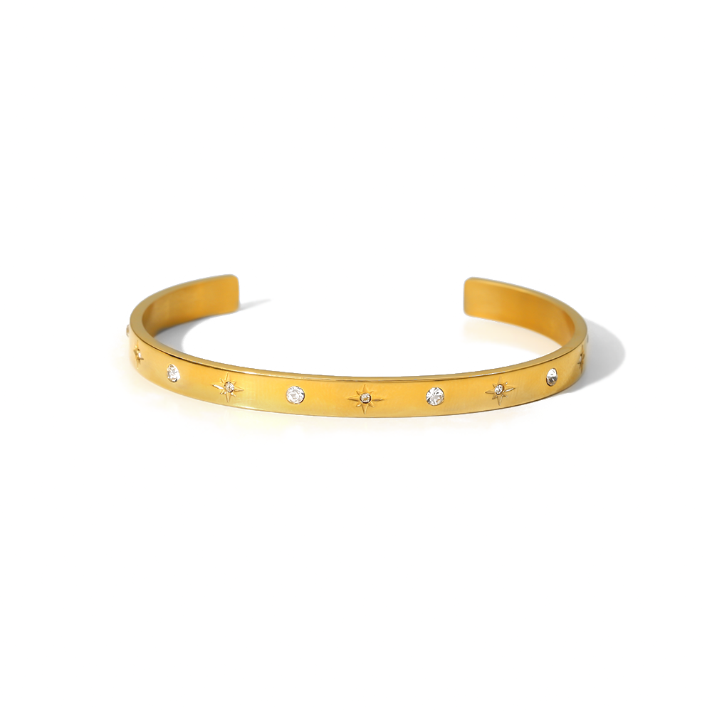 Céleste Bangle Ã‰lodie 18K Gold