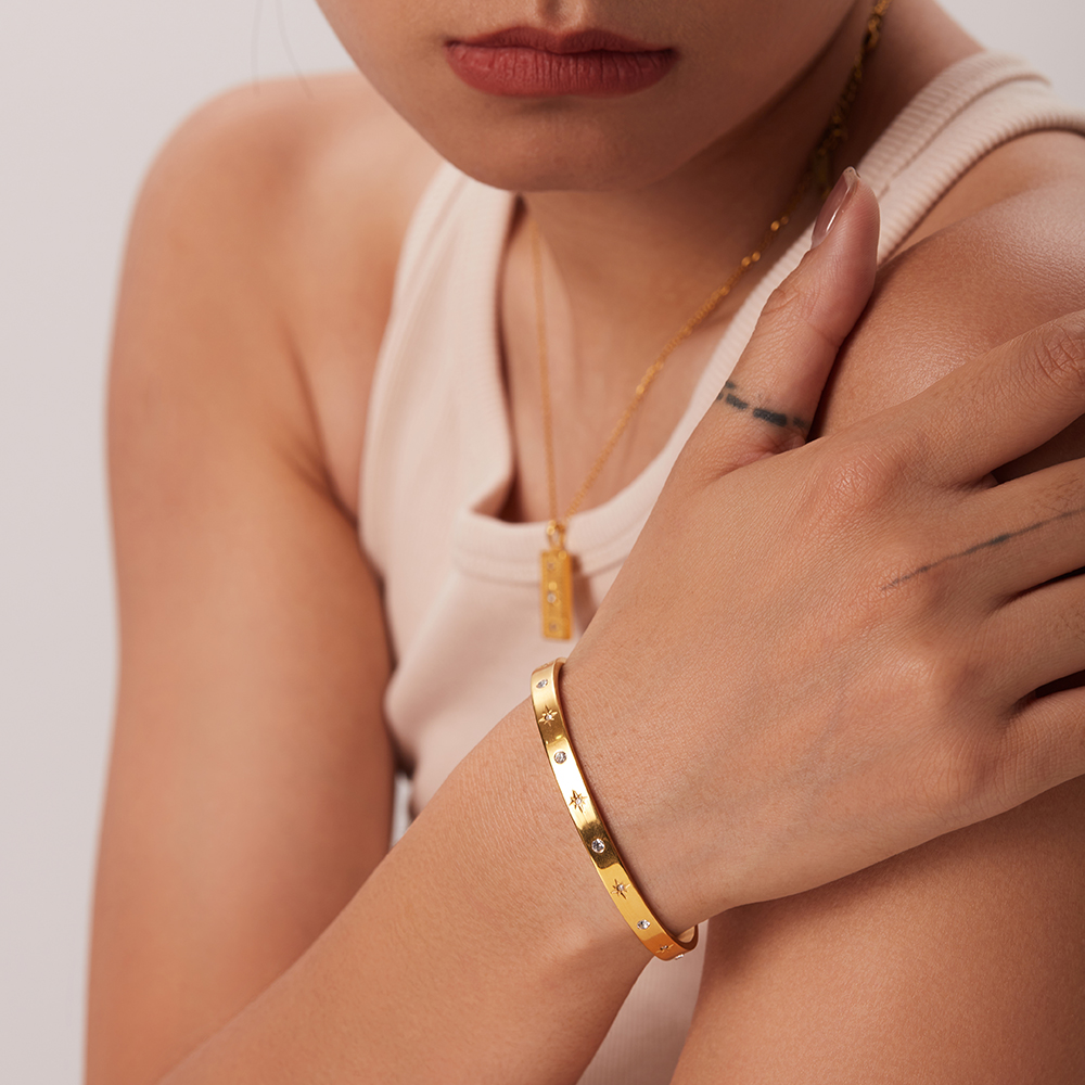 Céleste Bangle Élodie 18K Gold - 5