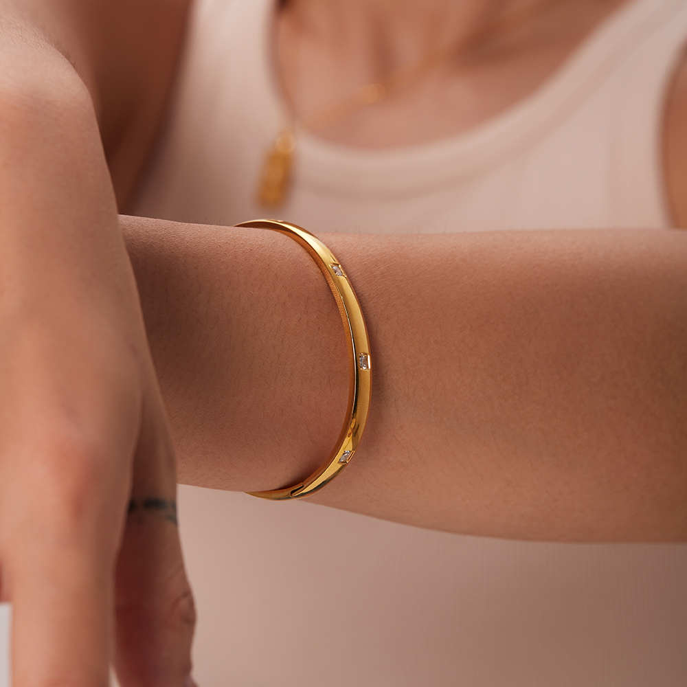 Céleste Bangle Fabienne 18K Gold - 3