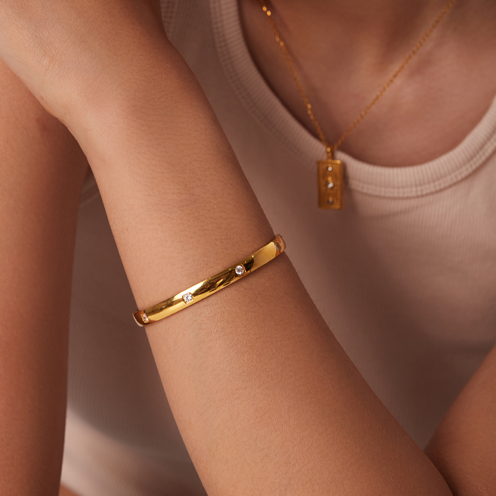Céleste Bangle Fabienne 18K Gold - 8