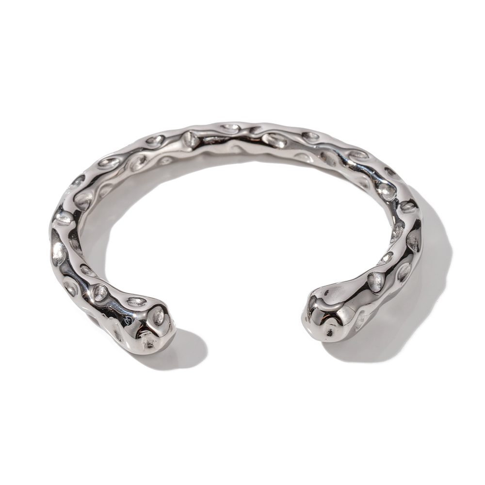 Céleste Bangle Valériane Silver