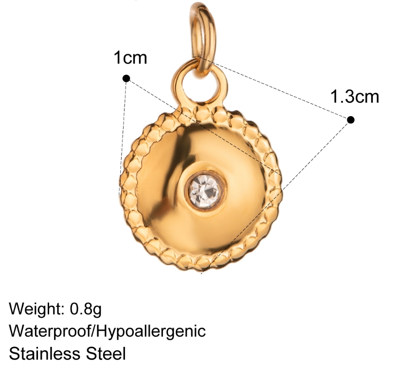 Céleste Charm Antea Gold