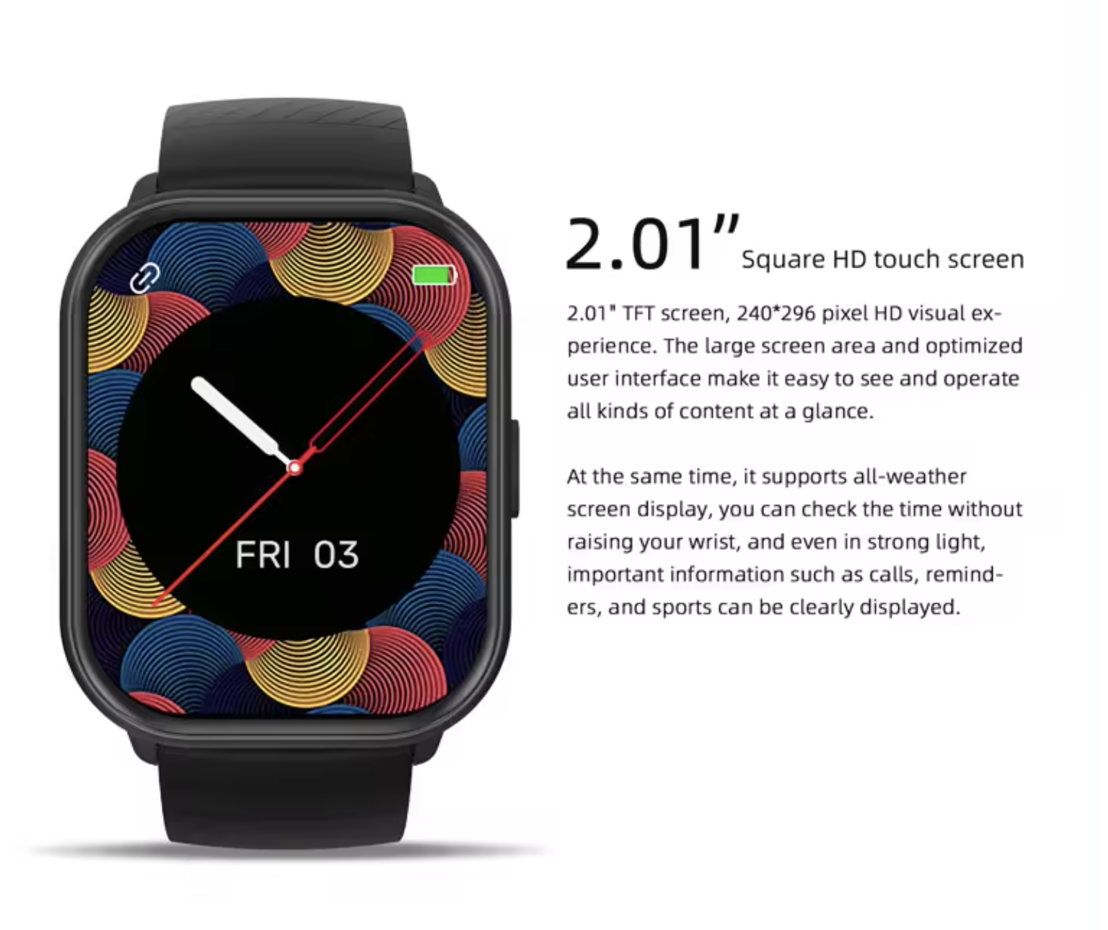 Philippe Palmer Smart Watch LP47 Silver - 6