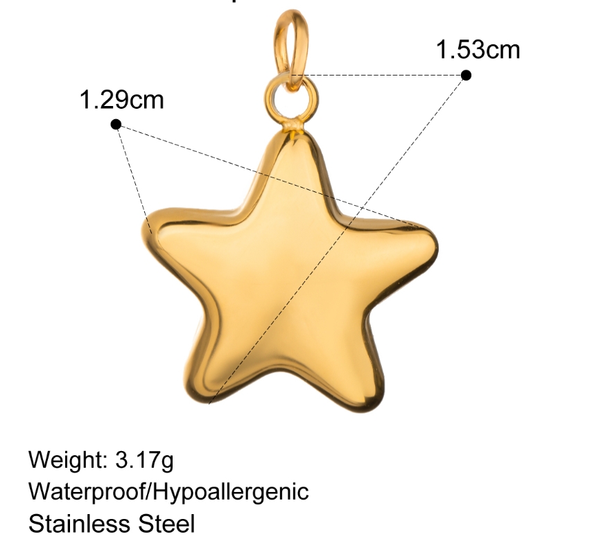 Céleste Charm Dina Gold