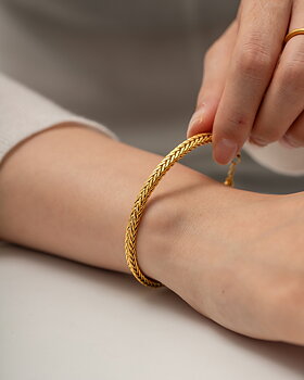 Céleste Bracelet Wiktoria 18K Gold