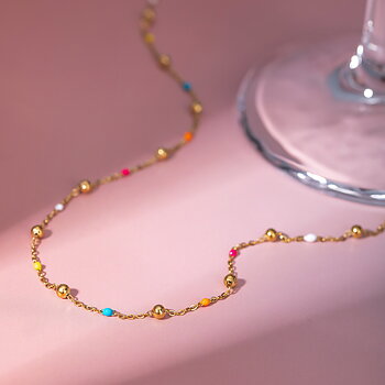 Céleste Necklace Sandra Gold