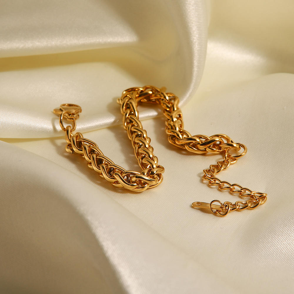 Céleste Bracelet Brune 18K Gold - 7