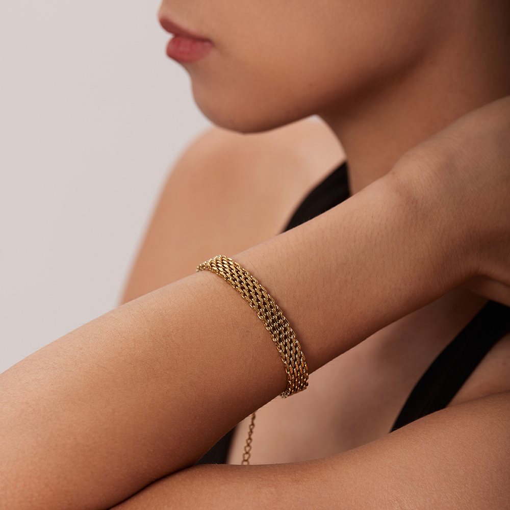 Céleste Bracelet Cécilia 18K Gold - 5