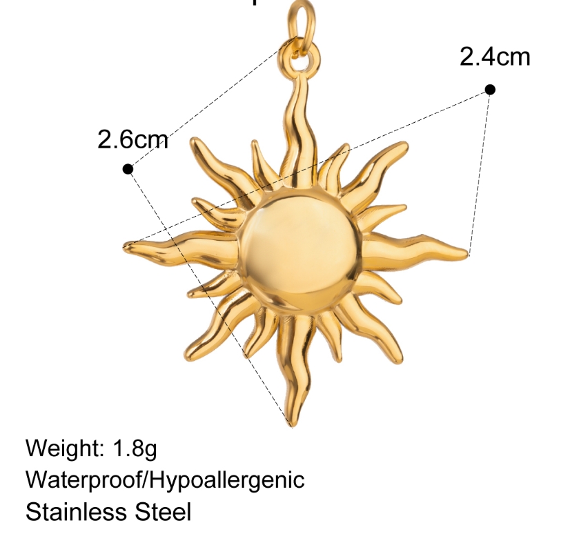 Céleste Charm Maida Gold