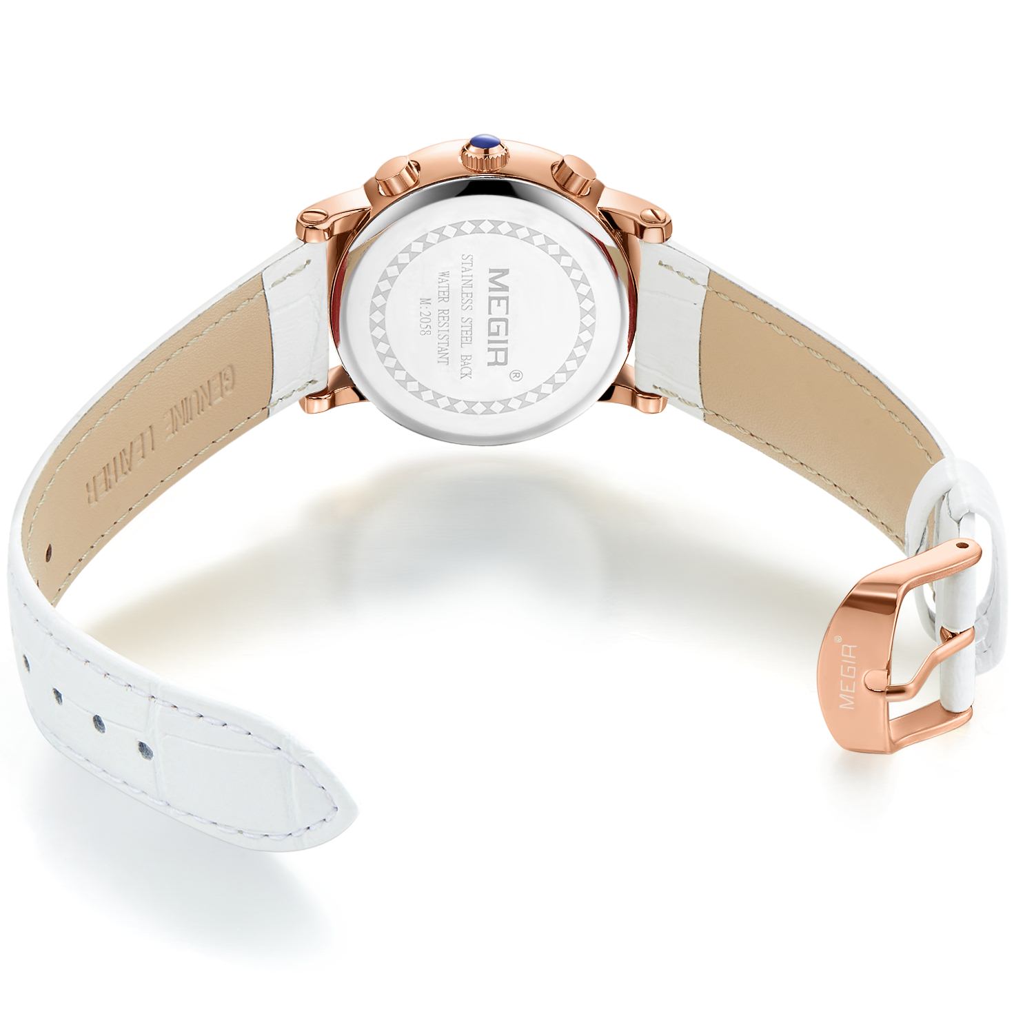 Megir Chrono-Dux White - 3