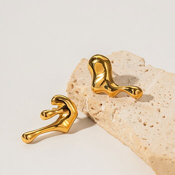 Céleste Earrings Olara 18K Gold
