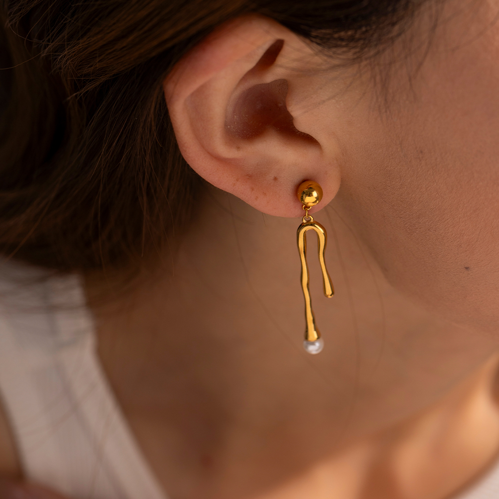 Céleste Earrings Nadia 18K Gold - 3