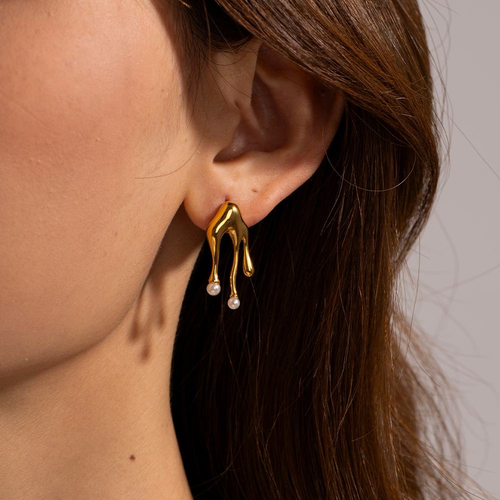 Céleste Earrings Nadia 18K Gold - 7