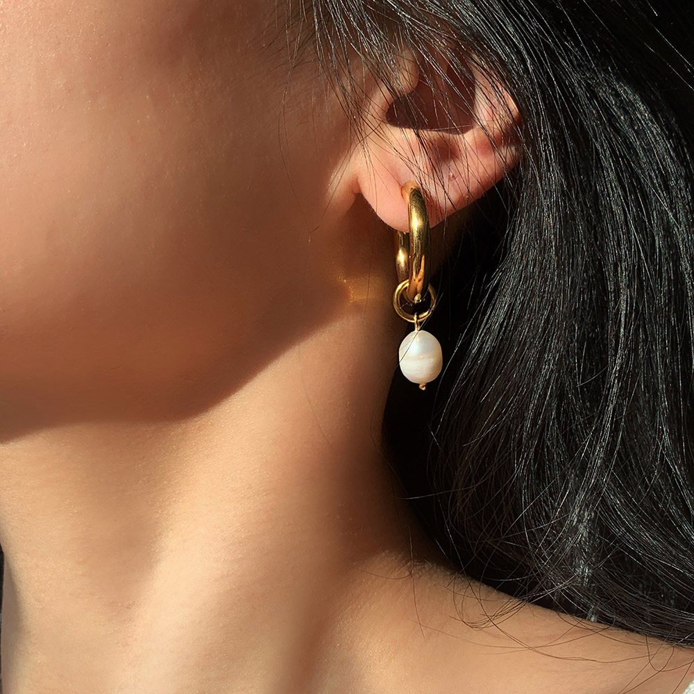 Céleste Earrings Philomène 18K Gold - 3