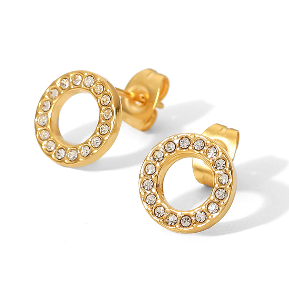 18k hot earrings