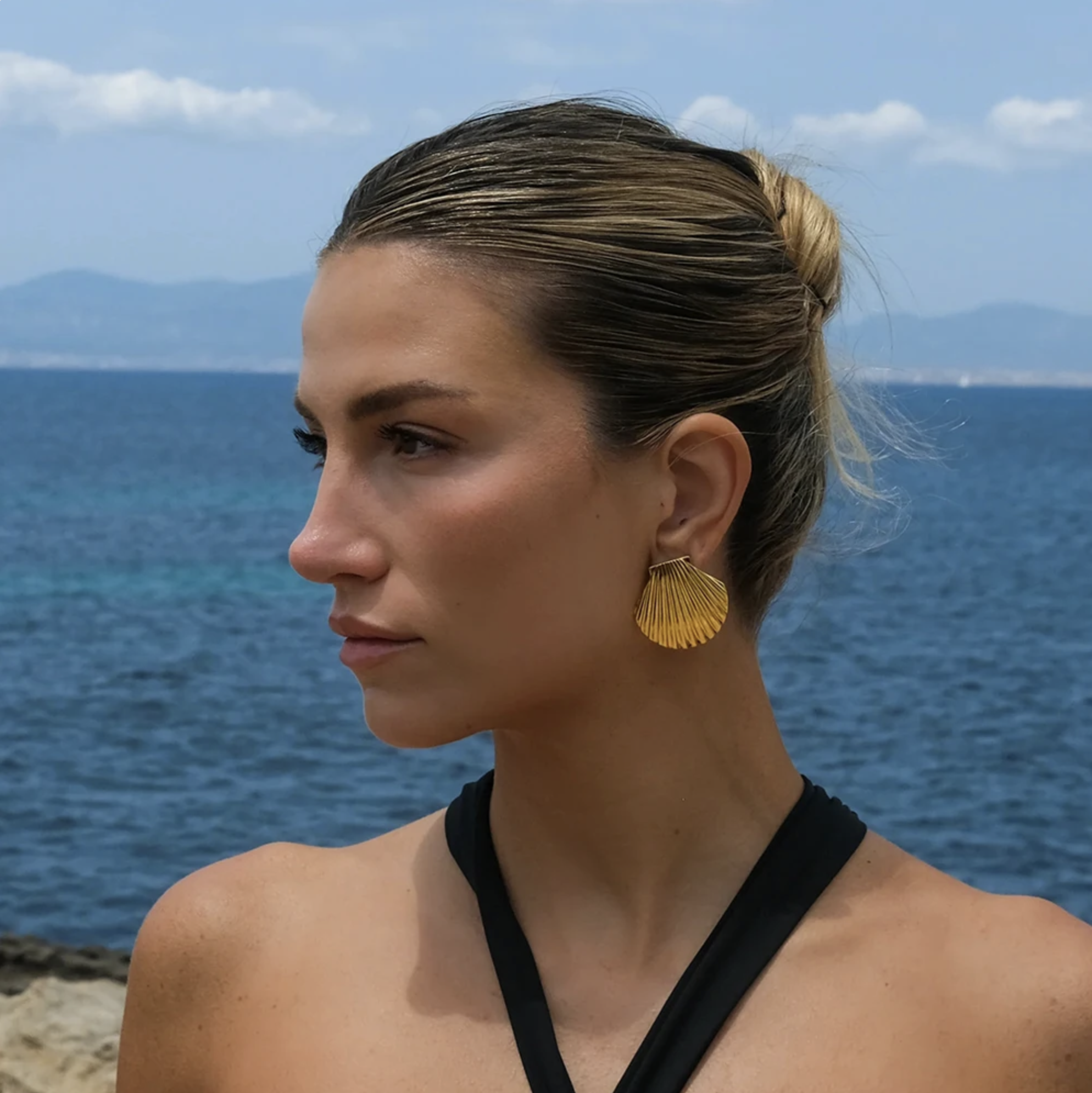 Céleste Earrings Gwladys 18K Gold - 3