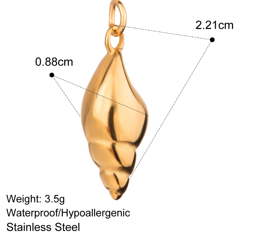 Céleste Charm Nausica Gold