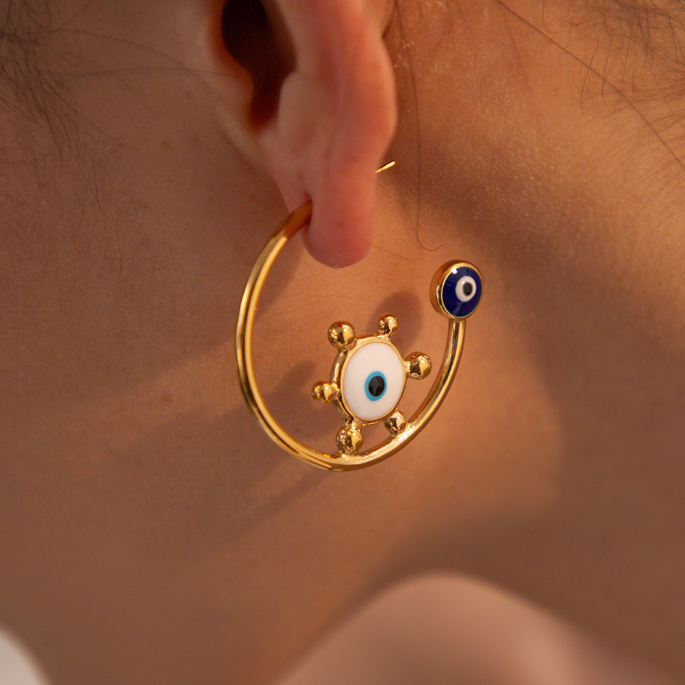 Céleste Earrings Rayna 18K Gold - 7