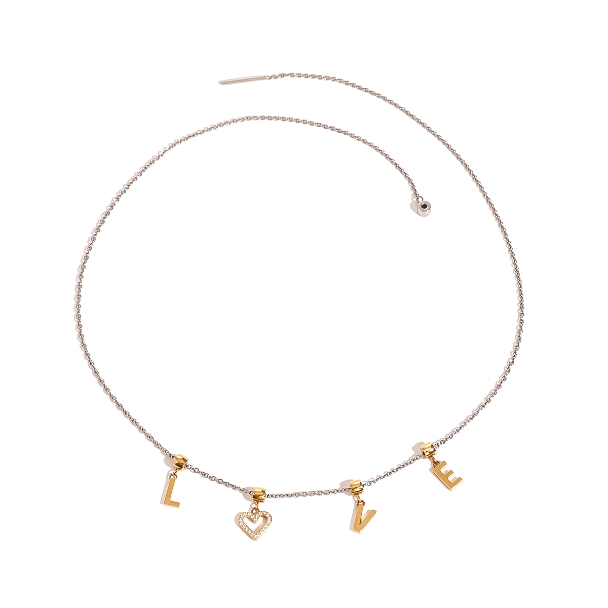 Céleste Necklace Aurora Two-tone