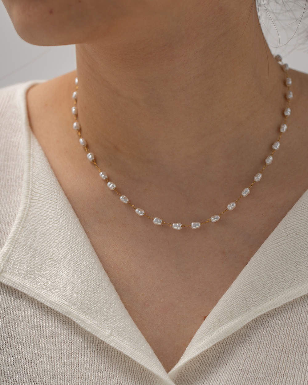 Céleste Necklace Marie 18K Gold - 9
