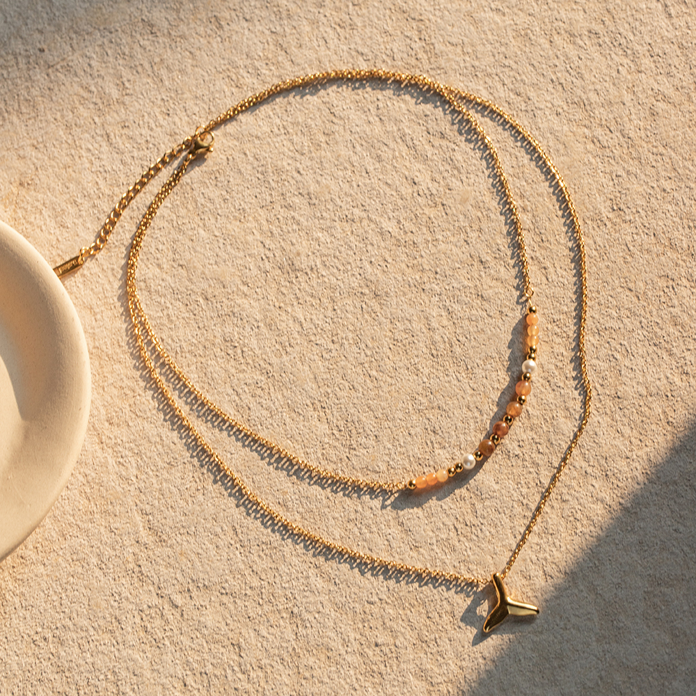 Céleste Necklace Elsa 18K Gold - 8
