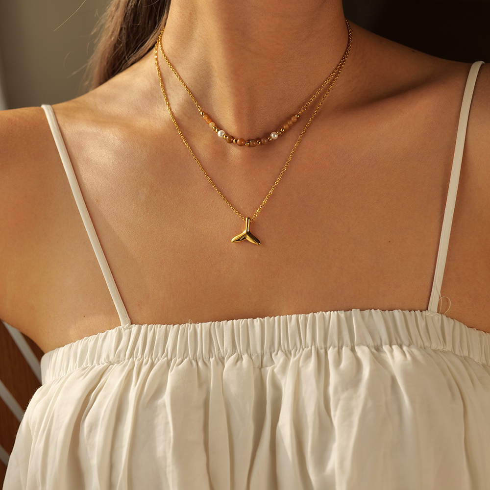 Céleste Necklace Elsa 18K Gold - 2