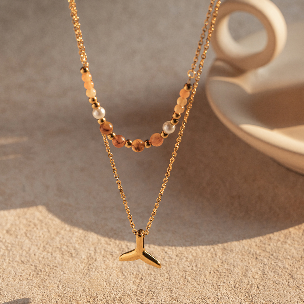 Céleste Necklace Elsa 18K Gold - 3