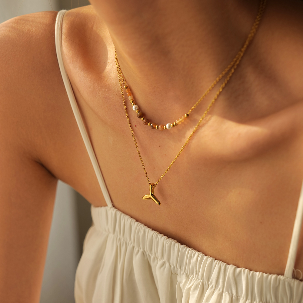Céleste Necklace Elsa 18K Gold - 6