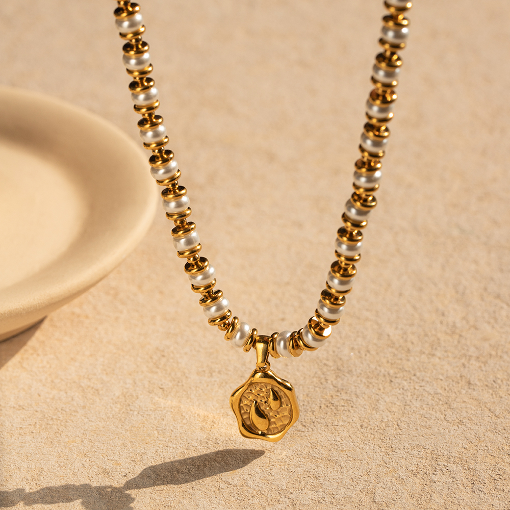 Céleste Necklace Inès 18K Gold - 2