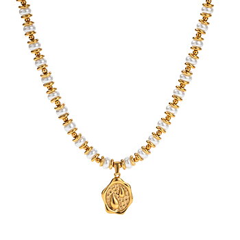 Céleste Necklace Inès 18K Gold