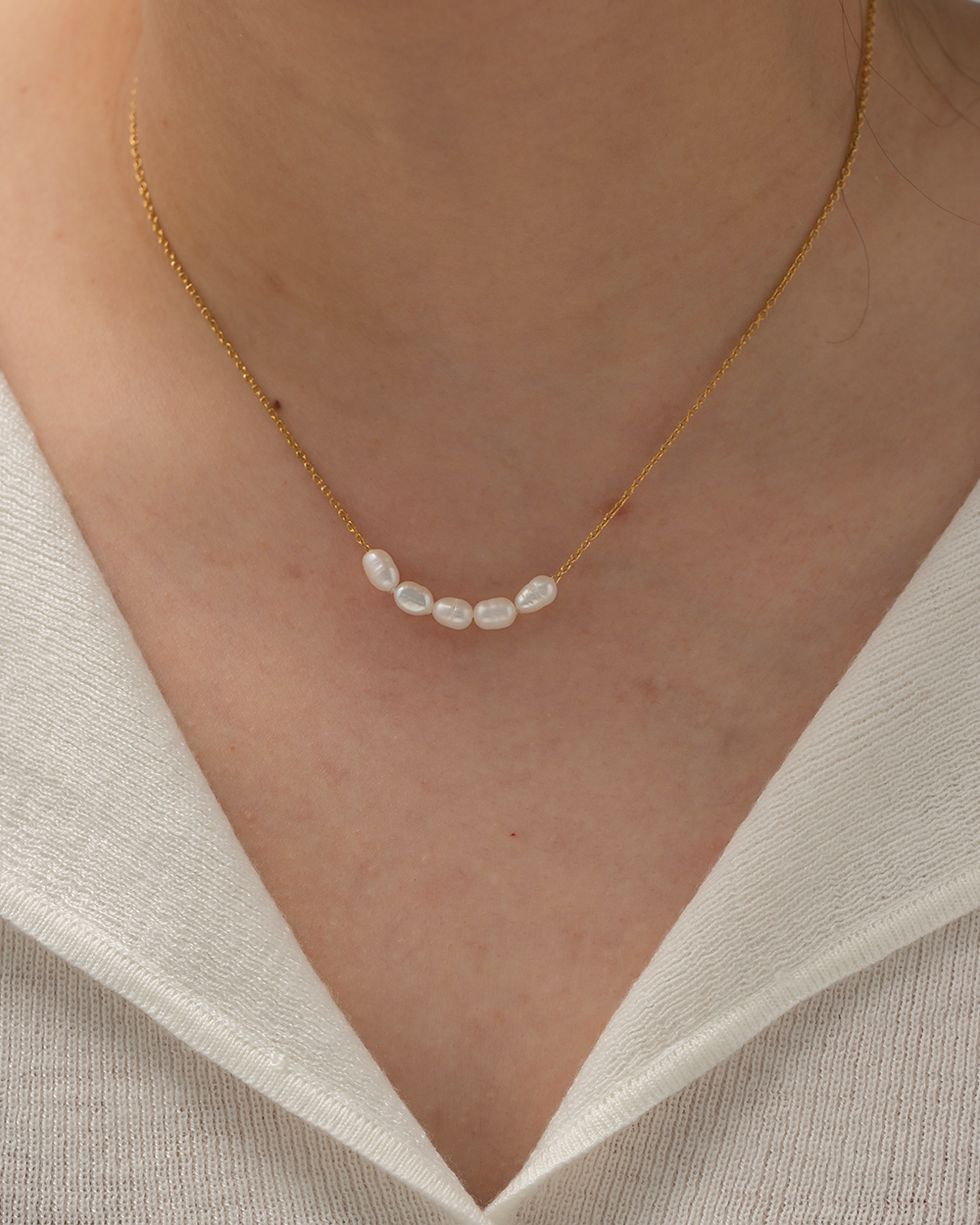 Céleste Necklace Monique 18K Gold - 7
