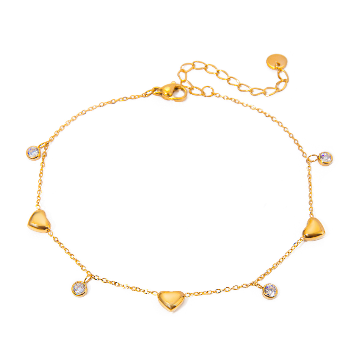Céleste Anklet Rachele Gold