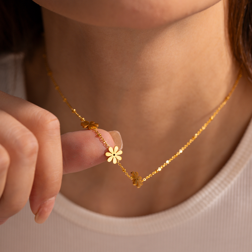 Céleste Necklace Isolde 18K Gold - 9
