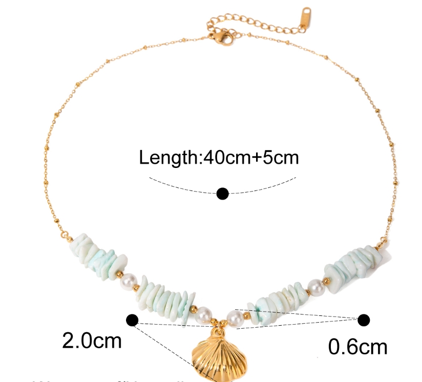 Céleste Necklace Ludmilla Gold - 4