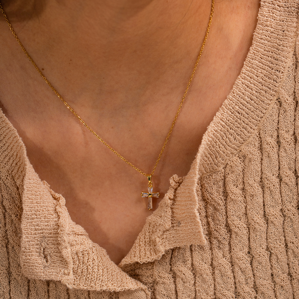 Céleste Necklace Évangeline 18K Gold - 8