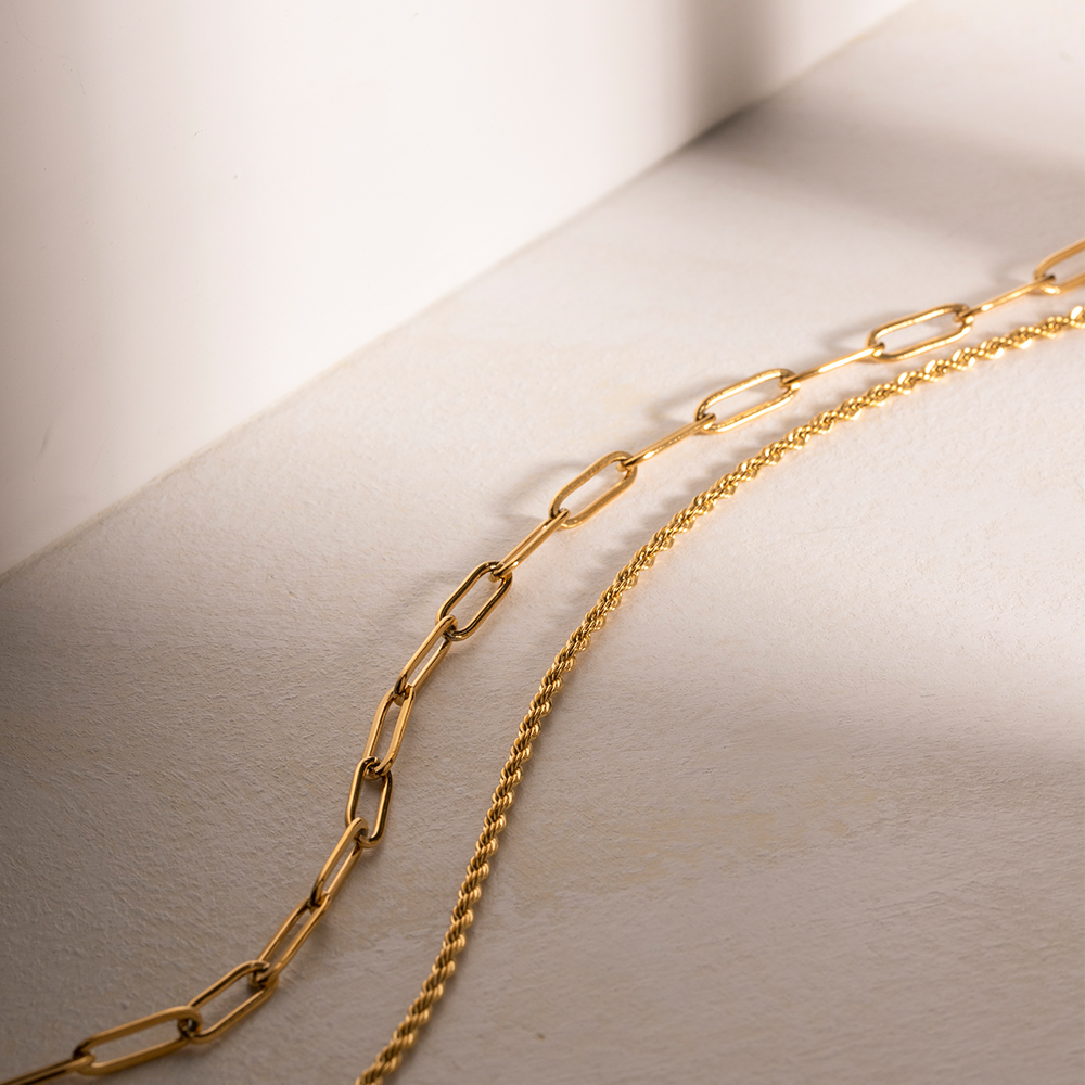 Céleste Necklace Léa 18K Gold - 8