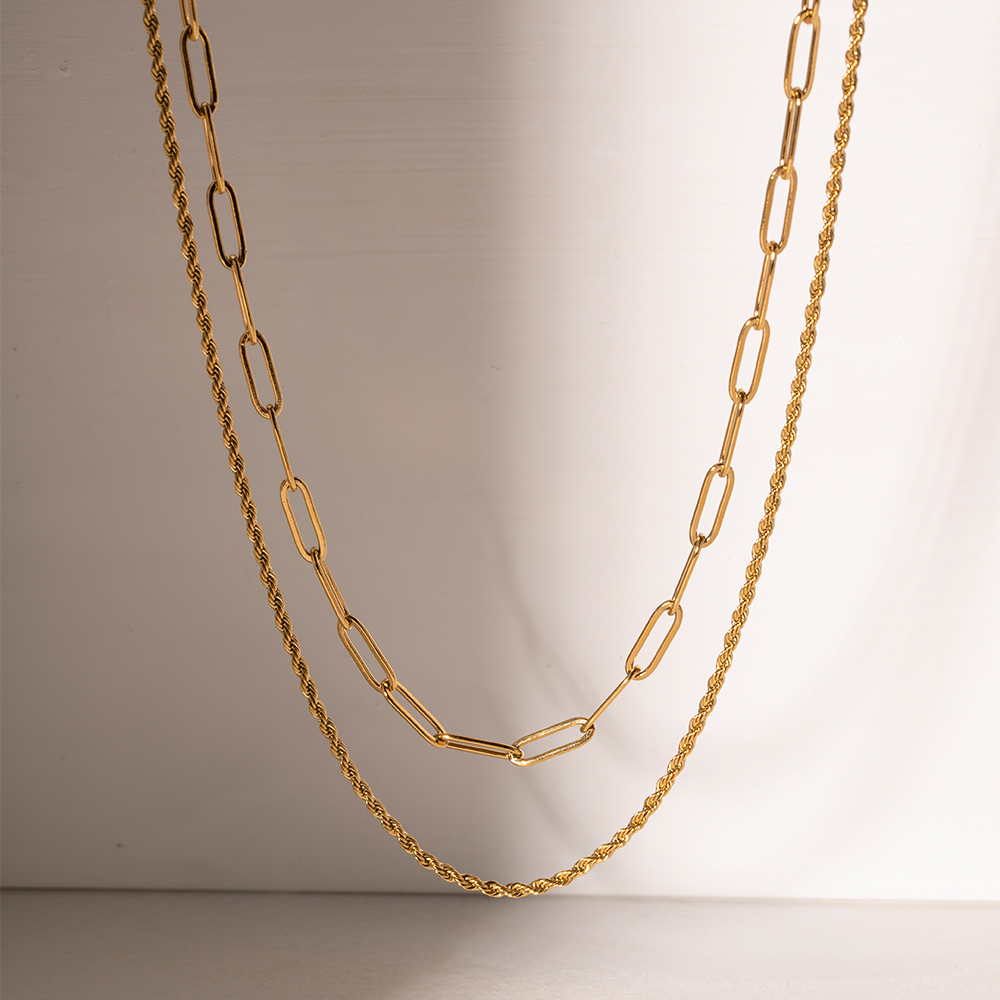 Céleste Necklace Léa 18K Gold - 2