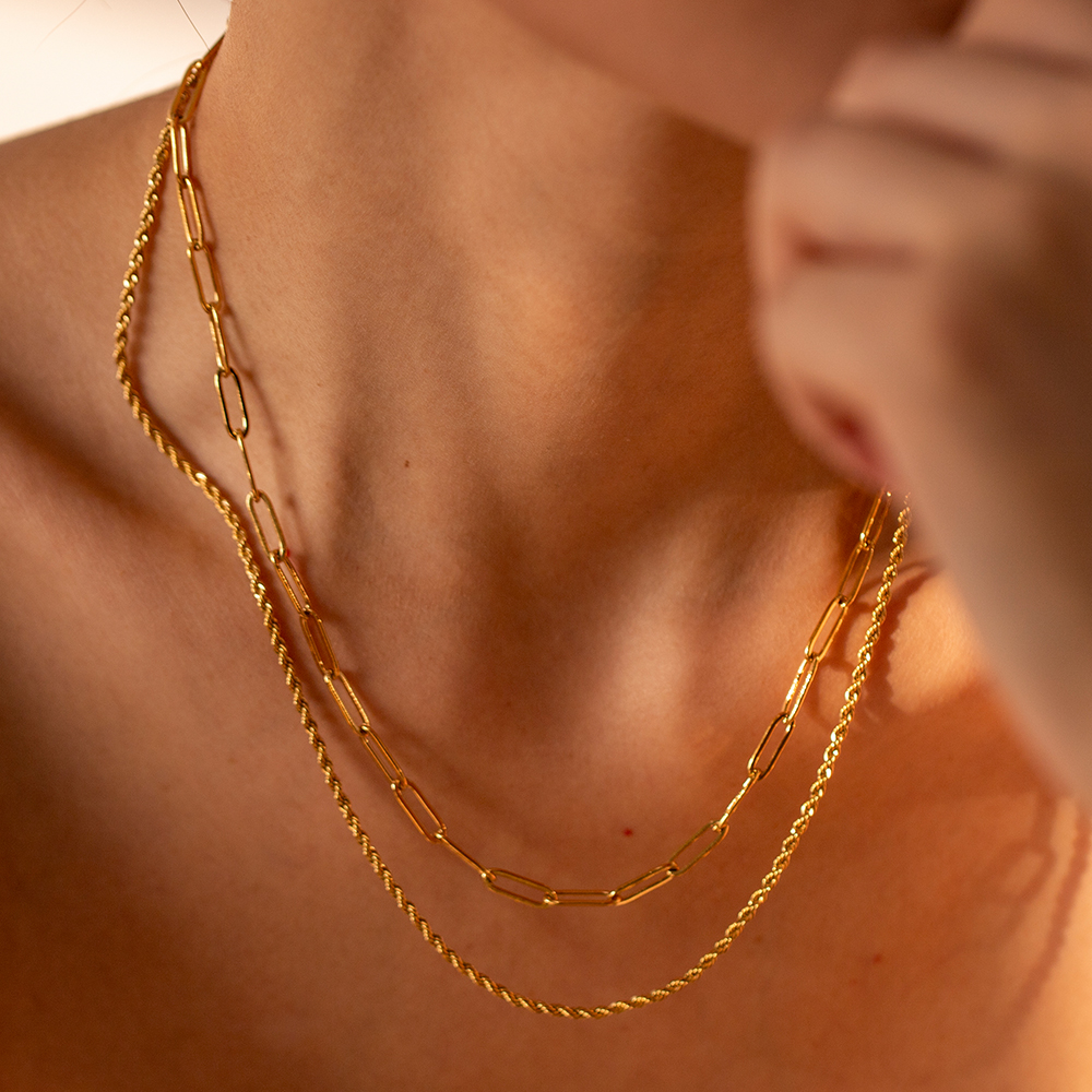 Céleste Necklace Léa 18K Gold - 6