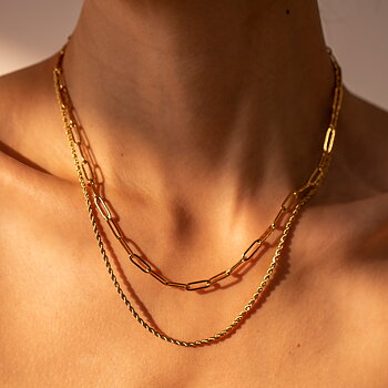 Céleste Necklace Léa 18K Gold