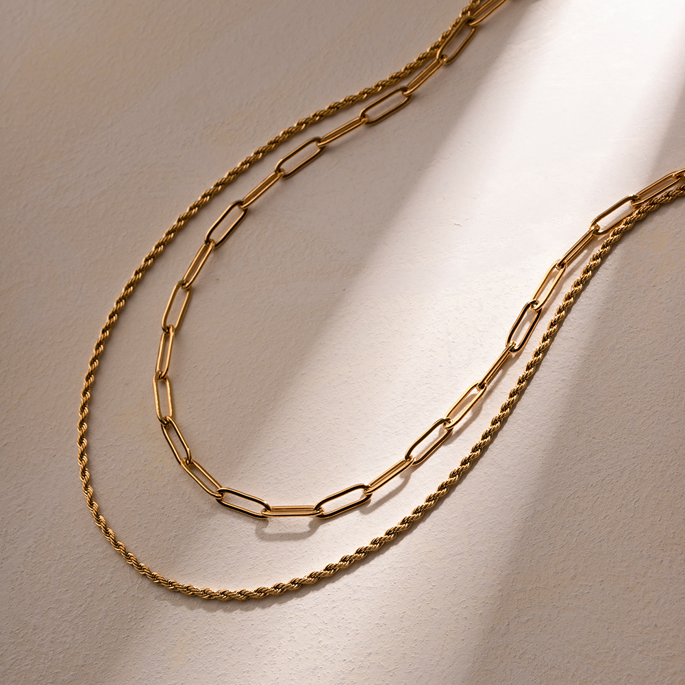 Céleste Necklace Léa 18K Gold - 5