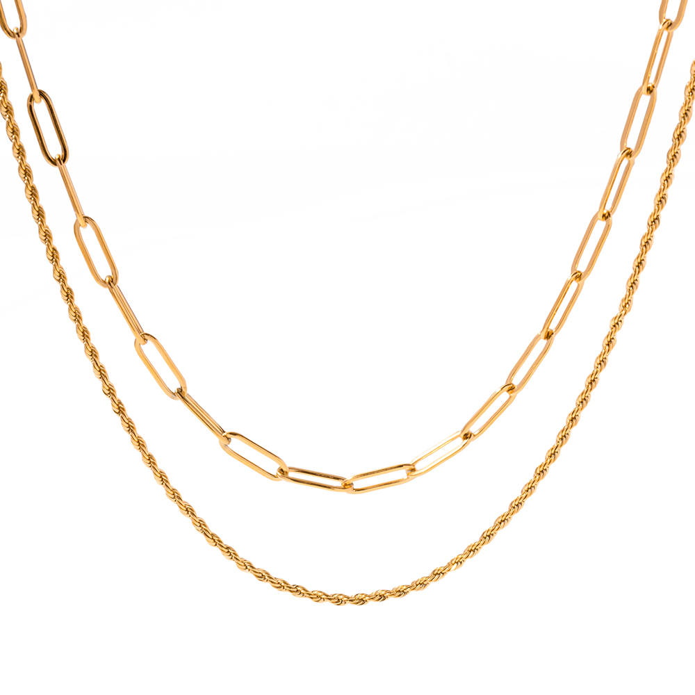 Céleste Necklace Léa 18K Gold - 4