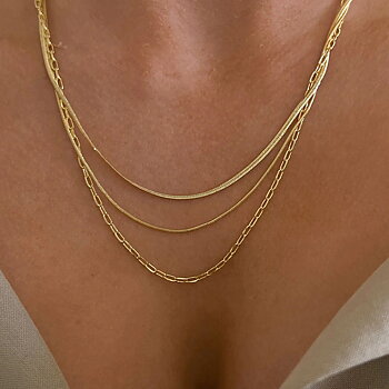 Céleste Necklace Régine 18K Gold