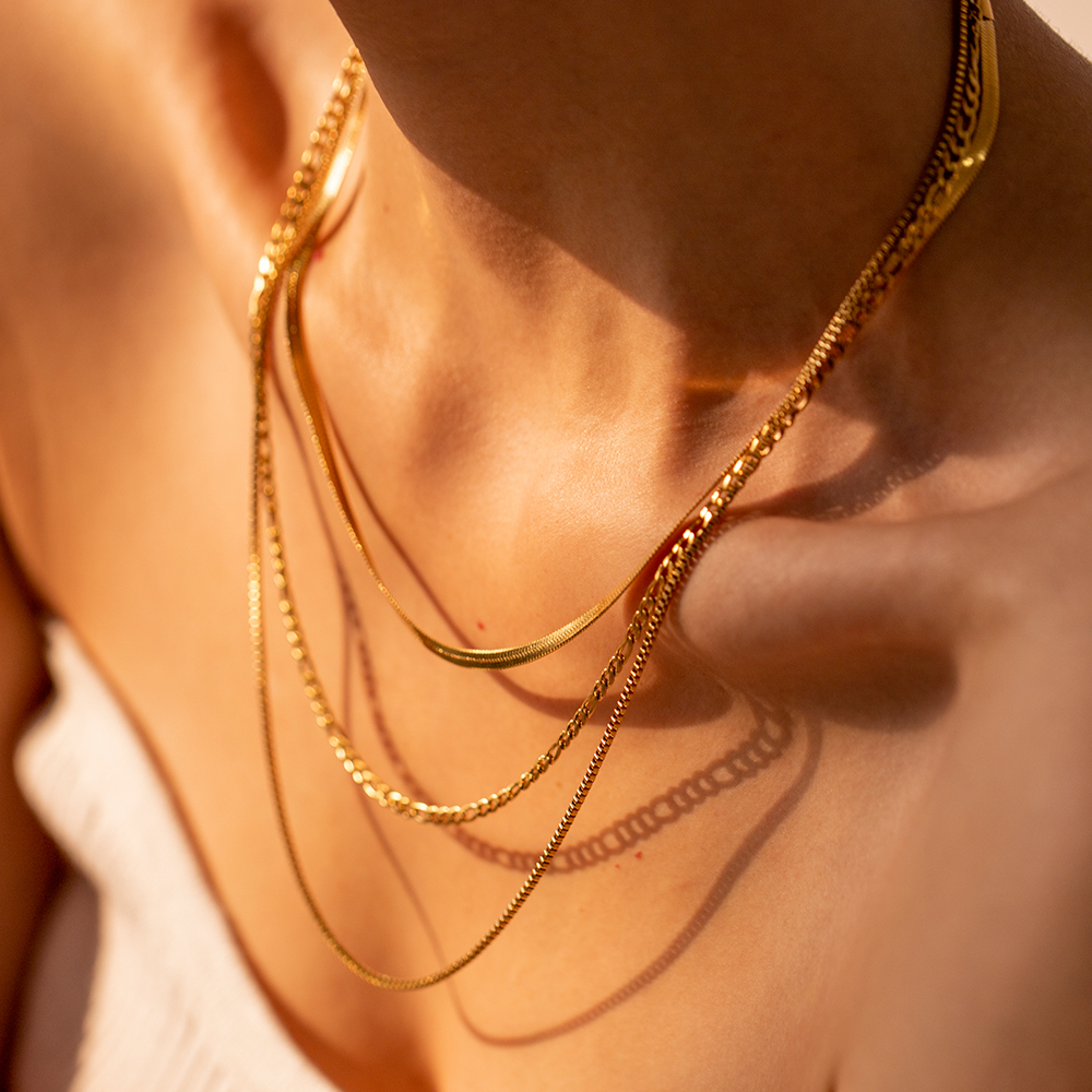 Céleste Necklace Régine 18K Gold - 5